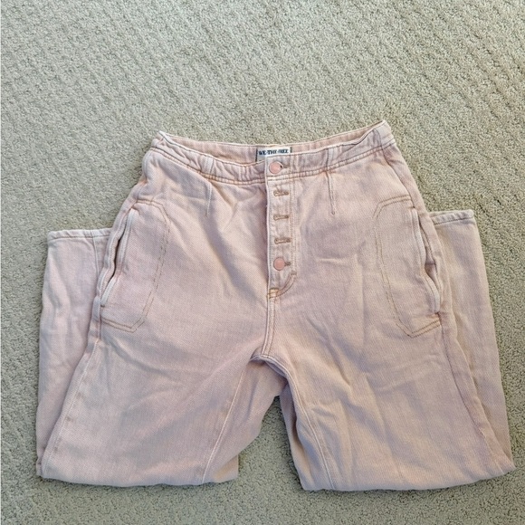 Free People We The Free Pink Osaka Jeans - Picture 4 of 7